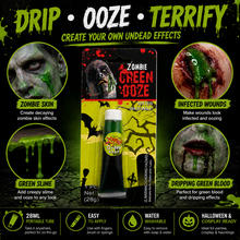Load image into Gallery viewer, Halloween Zombie Green Ooze – 28ml (Water Washable) – Free UK Delivery