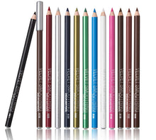 Load image into Gallery viewer, Glamza 12pc Velvet Smoothing Lip Liner and Eye Liner Pencils