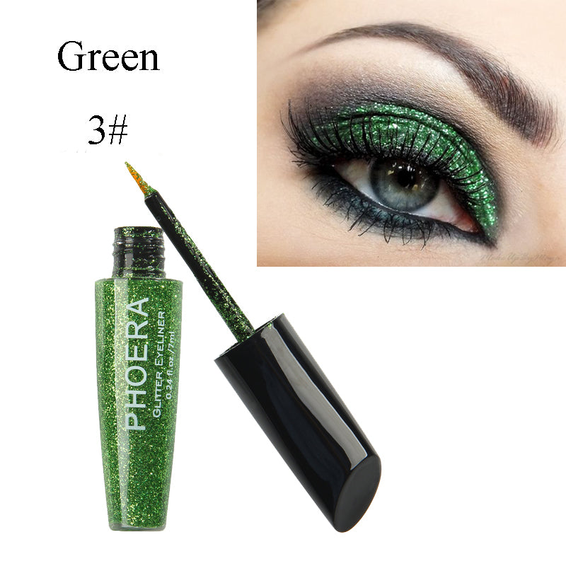 Phoera Glitter Glam Liquid Eyeliner – Free Postage!