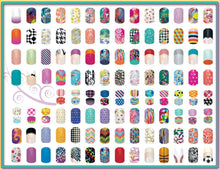 Load image into Gallery viewer, 3D Nail Foil Wraps - 16 Per Pack
