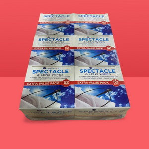 Spectacle & Lens Alcohol Wipes - Suitable for Cameras, Binoculars, Smartphone Screens & More
