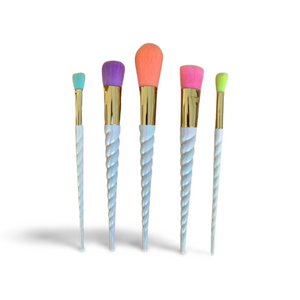 5pc Unicorn Makeup Brush Set