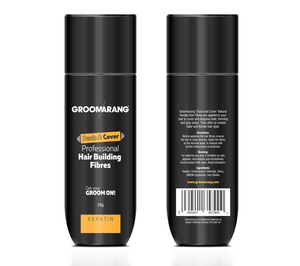 Groomarang Duck & Cover Professional Keratin Hair Loss Building Fibres 28g