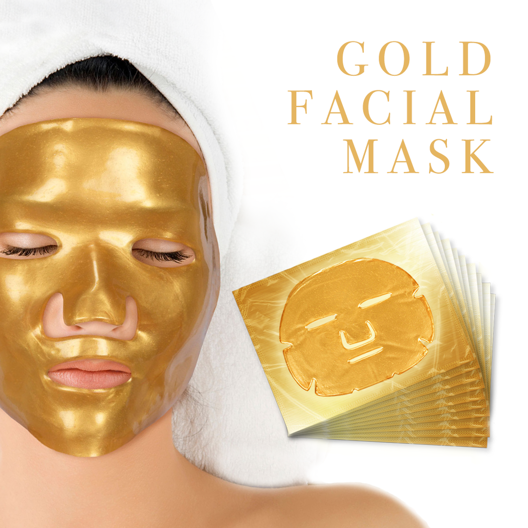 Crystal Collagen Gold Face Mask and Eye Mask Bundle
