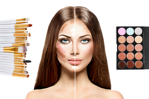 Glamza 20pc Makeup Brush Set & Contour Palette