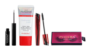 Phoera Bundle 3 - 4pc Makeup Kit