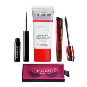 Phoera Bundle 3 - 4pc Makeup Kit