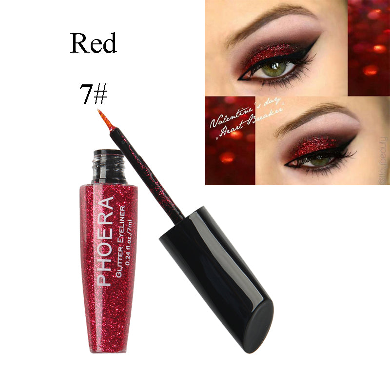 Phoera Glitter Glam Liquid Eyeliner – Free Postage!