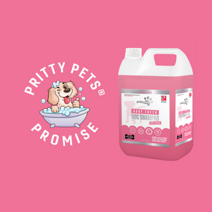 PRITTY PETS BABY FRESH PET SHAMPOO WITH PUMP- 500ML, 1 Litre & 5 Litre