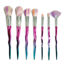 Load image into Gallery viewer, 7pc Twist Makeup Brush Set