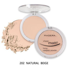 Load image into Gallery viewer, PHOERA Sheer Matte Compact Foundation Powder