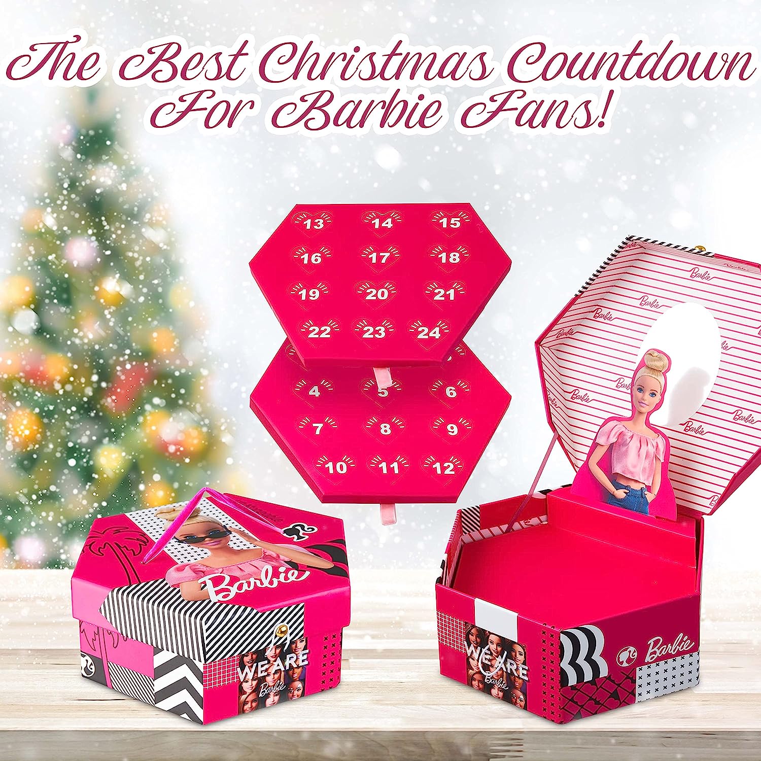 Barbie Jewellery Box Advent Calender Forever Cosmetics