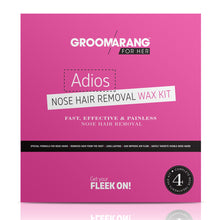 Load image into Gallery viewer, Groomarang For Her - Adios Nose Hair Removal Wax Kit For Her &amp; Optional Bundle