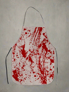 Halloween Blood Stained Kitchen Apron with Head Loop – 72cm