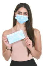 Load image into Gallery viewer, Puratise Disposable 3 Ply Face Masks- 50 Per Box- Made in the UK