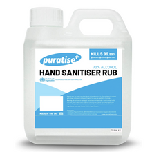 Load image into Gallery viewer, Puratise 1 Litre Hand Sanitiser Rub