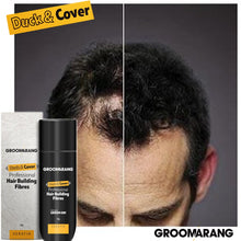 Load image into Gallery viewer, Groomarang Duck &amp; Cover Professional Keratin Hair Loss Building Fibres 28g