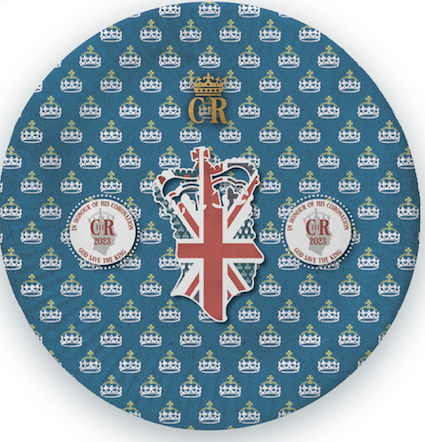 Vintage Royal Coronation 8 Pack 9” Plates