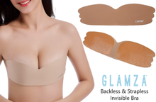 Load image into Gallery viewer, Glamza Invisible Bra - Strapless &amp; Backless