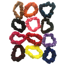 Load image into Gallery viewer, Glamza Mixed Bag Hair Scrunchies 12 Pack - Velvet or Standard