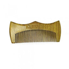 Load image into Gallery viewer, Mr Khans Handmade Engraved Wooden Beard Comb