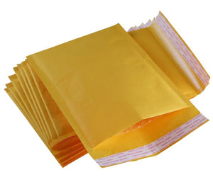 AIRPRO Kraft Paper Bubble Bag - Bubble Padded Envelope Boxes - 10 Sizes