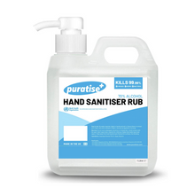 Load image into Gallery viewer, Puratise 1 Litre Hand Sanitiser Rub