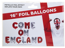 Load image into Gallery viewer, World Cup England Football Team Large 16 Inch Inflatable Balloons