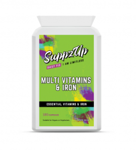 SuppzUp Multi Vitamins & Iron - 180 Tablets