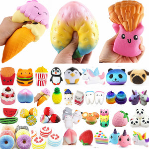 Squishies - Super Soft Key Chain Stress Relief Toys