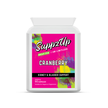 Load image into Gallery viewer, SuppzUp Cranberry 5000mg - 90 Tablets
