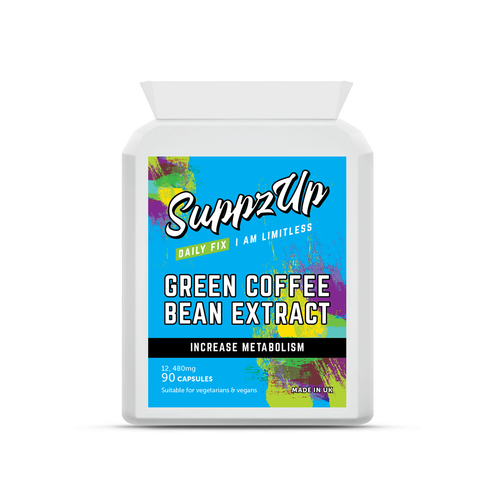 SuppzUp Green Coffee Bean Extract 5000mg 90 Capsules