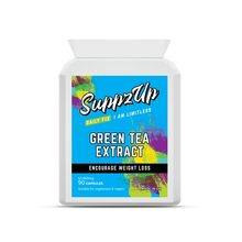 Load image into Gallery viewer, SUPPZUP - GREEN TEA 30:1 EXTRACT 12,480MG 90 CAPSULES