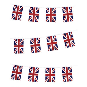 Union Jack Bunting 10 metres - 12 Flags