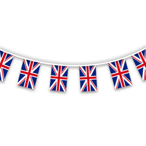 Union Jack Bunting 10 metres - 12 Flags