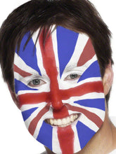 Load image into Gallery viewer, Union Jack Face Paint Set