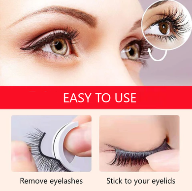 Magic No Glue Eyelashes – 4 Stunning Styles with Free UK Delivery!