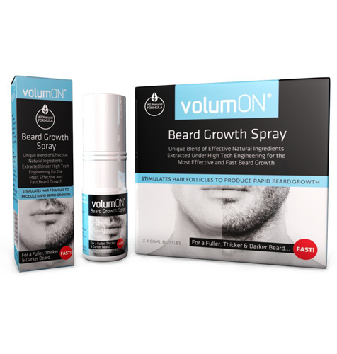 Volumon Beard Growth Spray 60ml, 120ml or 180ml