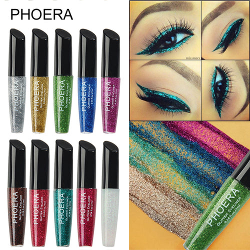 Phoera Glitter Glam Liquid Eyeliner – Free Postage!