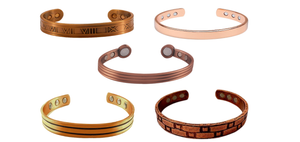 Acusoothe Copper Magnetic Bracelets for Pain Relief Therapy