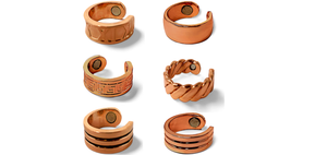 Acusoothe Copper Rings Bracelets for Pain Relief Therapy