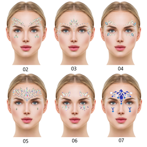 Glamza Festival Face Jewels Crystals