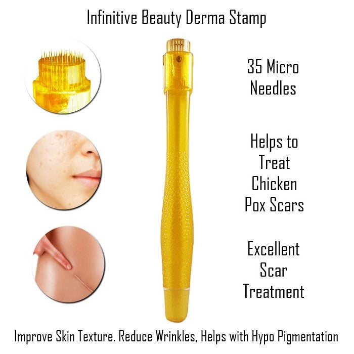 Infinitive Beauty Professional Titanium Microneedle Derma Needle Stamp