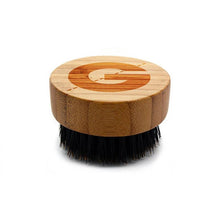 Load image into Gallery viewer, Groomarang &#39;O&#39; Boar Bristle Beard Brush Optional Beard Shaping Comb