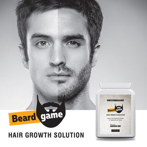Groomarang ‘Beard Game’ Beard Growth Tablets