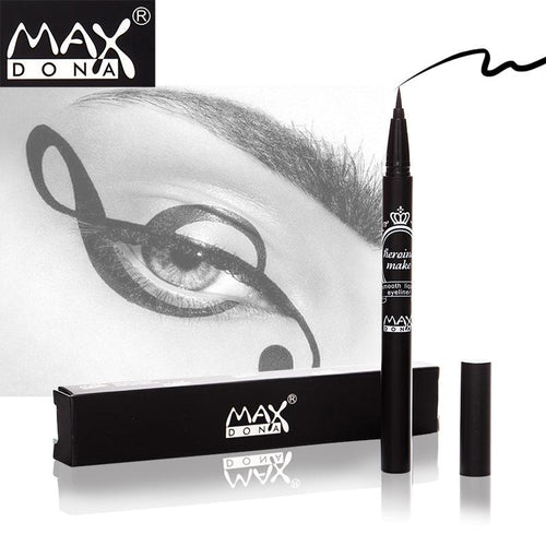 Maxdona Jet Black Waterproof Liquid Eyeliner
