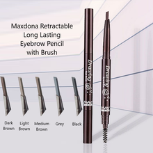Load image into Gallery viewer, Professional Retractable Eyebrow Pencils with Eyebrow Brush