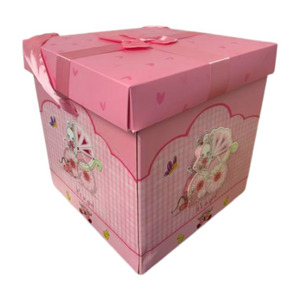 Baby Box - Pink "Its a girl" & Blue " Its a boy"