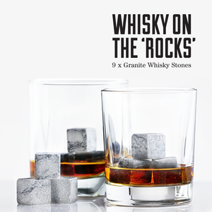 Whiskey Stones with Optional Ice Skull Trays