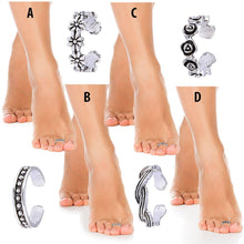 Load image into Gallery viewer, Glamza Toe Rings - 4 Pack
